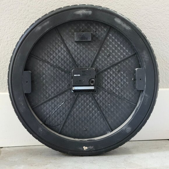 Quartz Wall Clock Rim Wheel Tire Screwdriver Wrench Hands 245/40ZR/18 - Picture 4 of 6